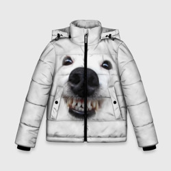 Зимняя куртка для мальчиков 3D Собака - улыбака