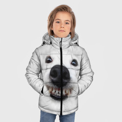 Зимняя куртка для мальчиков 3D Собака - улыбака - фото 2