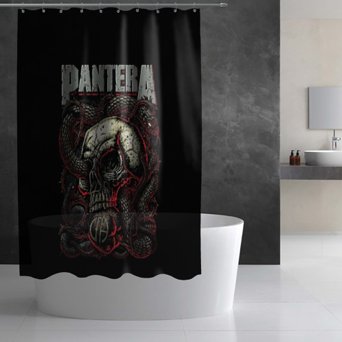 Штора 3D для ванной Pantera - фото 3