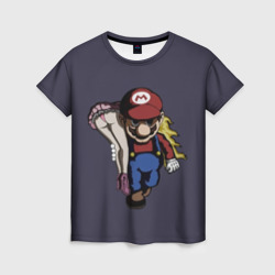 Женская футболка 3D Mario Chad
