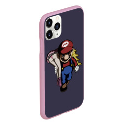 Чехол для iPhone 11 Pro Max матовый Mario Chad - фото 2