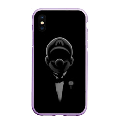 Чехол для iPhone XS Max матовый Mario