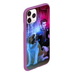 Чехол для iPhone 11 Pro Max матовый Detroit Become Human - фото 2