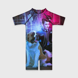 Детский купальный костюм 3D Detroit Become Human