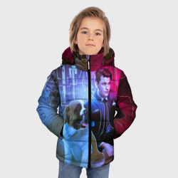 Зимняя куртка для мальчиков 3D Detroit Become Human - фото 2