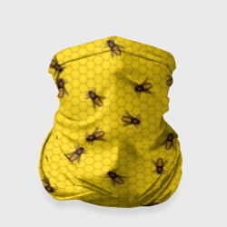 Бандана-труба 3D Пчелы в сотах