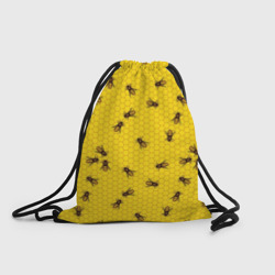 Рюкзак-мешок 3D Пчелы в сотах