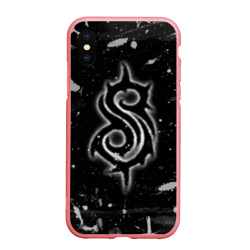 Чехол для iPhone XS Max матовый Slipknot