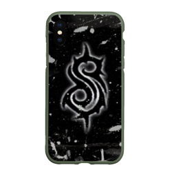 Чехол для iPhone XS Max матовый Slipknot