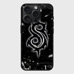 Чехол силиконовый для Apple iPhone 15 Pro матовый Slipknot