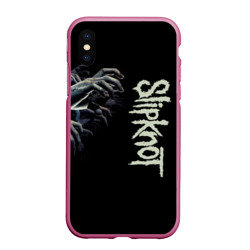 Чехол для iPhone XS Max матовый Slipknot