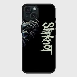 Чехол силиконовый для Apple iPhone 15 матовый Slipknot