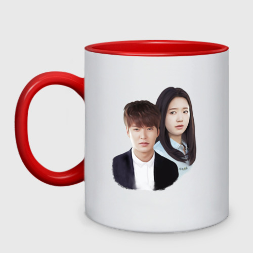 Кружка двухцветная Kim Tan and Cha Eun Sang