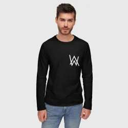 Мужской лонгслив 3D Alan Walker - фото 2