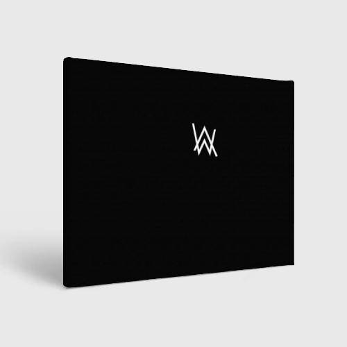 Холст прямоугольный Alan Walker