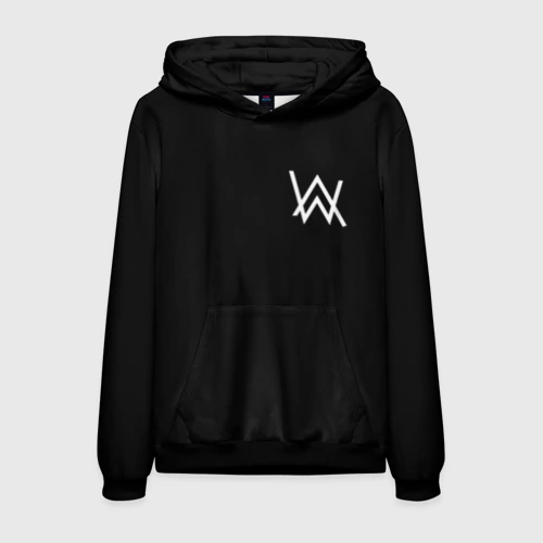 Мужская толстовка 3D с принтом Alan Walker, вид спереди #2