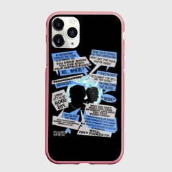 Чехол для iPhone 11 Pro Max матовый Detroit fan art