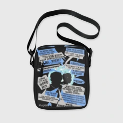 Сумка через плечо 3D Detroit fan art
