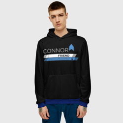 Мужская толстовка 3D Connor friend - фото 2