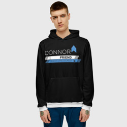 Мужская толстовка 3D Connor friend - фото 2