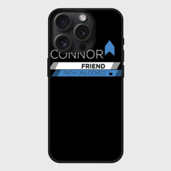 Чехол силиконовый для Apple iPhone 15 Pro матовый Connor friend
