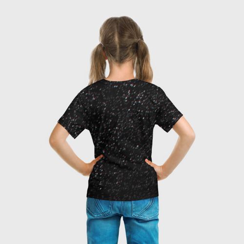 Детская футболка 3D Alan Walker glitch, цвет 3D печать - фото 6