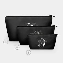 Косметичка 3D Кошка черная колдунья - фото 2