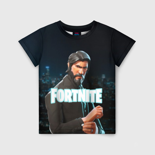 Детская футболка 3D Fortnite The Reaper