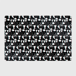 Магнитный плакат 3Х2 Хоккей glitch