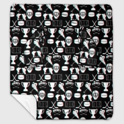 Плед с рукавами Хоккей glitch