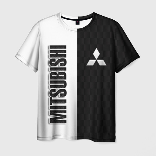 Мужская футболка 3D Mitsubishi