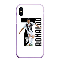 Чехол для iPhone XS Max матовый Ronaldo the best