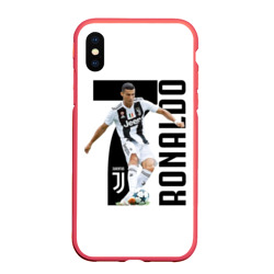 Чехол для iPhone XS Max матовый Ronaldo the best