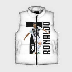 Женский жилет утепленный 3D Ronaldo the best