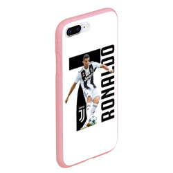 Чехол для iPhone 7Plus/8 Plus матовый Ronaldo the best - фото 2