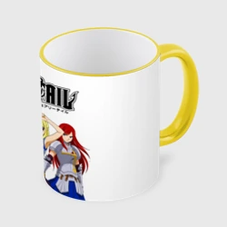 Кружка с полной запечаткой Команда Фейри Тейл