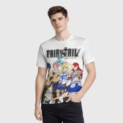 Мужская футболка 3D Команда Фейри Тейл - фото 2