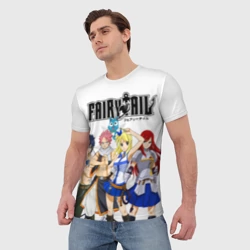 Мужская футболка 3D Команда Фейри Тейл - фото 2