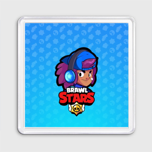 Магнит 55*55 Shelly - BRAWL STARS