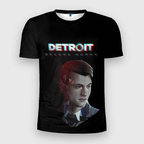 Мужская футболка 3D Slim Detroit: Become Human., цвет 3D печать