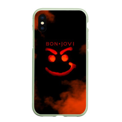 Чехол для iPhone XS Max матовый Bon Jovi