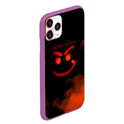 Чехол для iPhone 11 Pro Max матовый Bon Jovi - фото 2