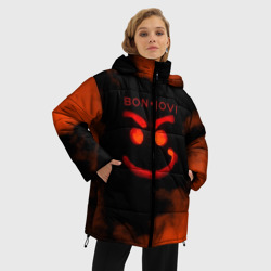 Женская зимняя куртка Oversize Bon Jovi - фото 2