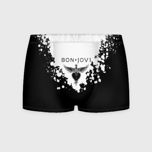 Мужские трусы 3D Bon Jovi Фото 01 Мужские трусы 3D Bon Jovi Фото 01