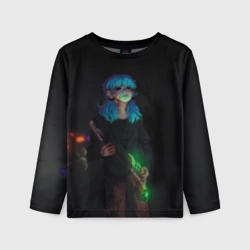 Детский лонгслив 3D Sally Guitar