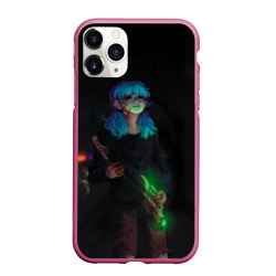 Чехол для iPhone 11 Pro Max матовый Sally Guitar