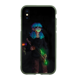 Чехол для iPhone XS Max матовый Sally Guitar