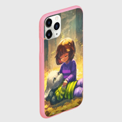 Чехол для iPhone 11 Pro Max матовый Фриск и Азриэль - Undertale - фото 2