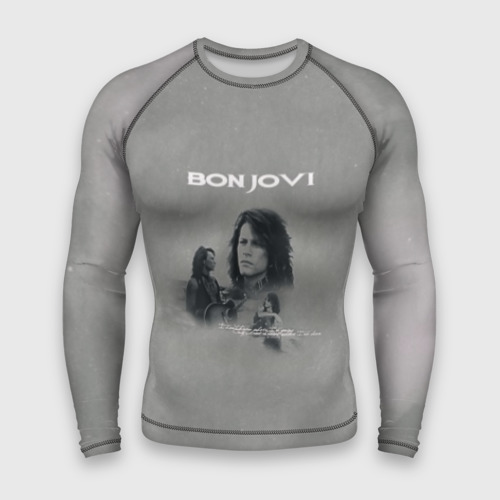 Мужской рашгард 3D Bon Jovi, цвет 3D печать