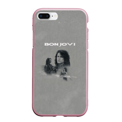 Чехол для iPhone 7Plus/8 Plus матовый Bon Jovi